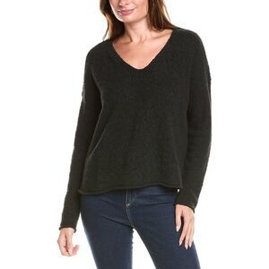 Eileen Fisher Black Crew Neck Sweater